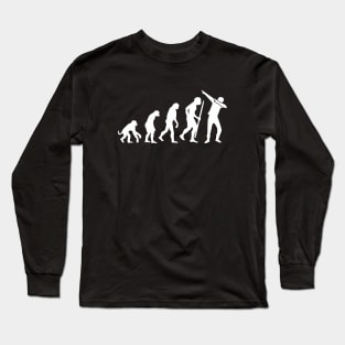 Evolution Dab / Dabbing (white) Long Sleeve T-Shirt